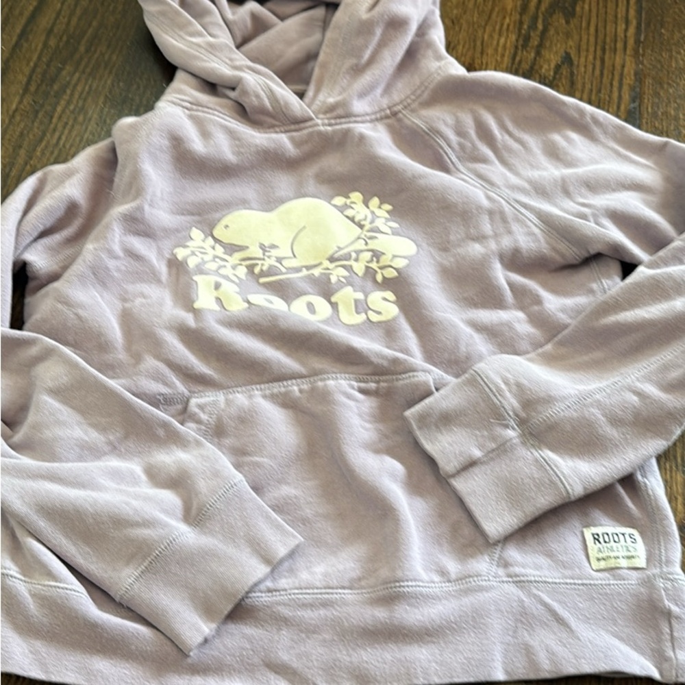 Roots Kids Purple Hoodie